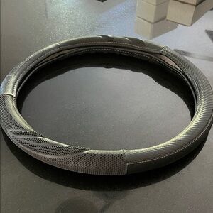 Dickies Black Steering Wheel Cover